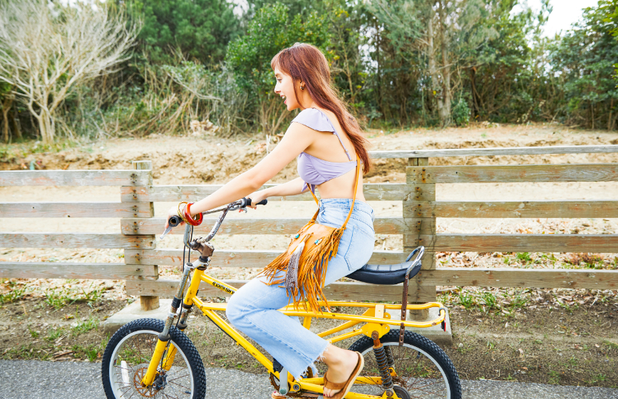 Bando bikini (shoulder frill) Nuance Purple