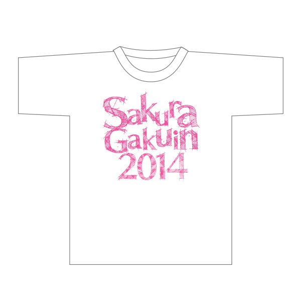 Sakura Gakuin 2014 』Official T-shirt（White） | Sakura Gakuin | A