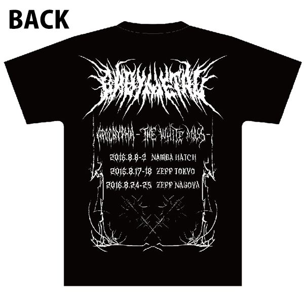 WHITE MASS」TEE | BABYMETAL | A!SMART