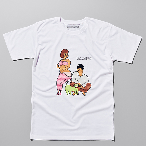 Family」T-shirt | 星野 源 | A!SMART