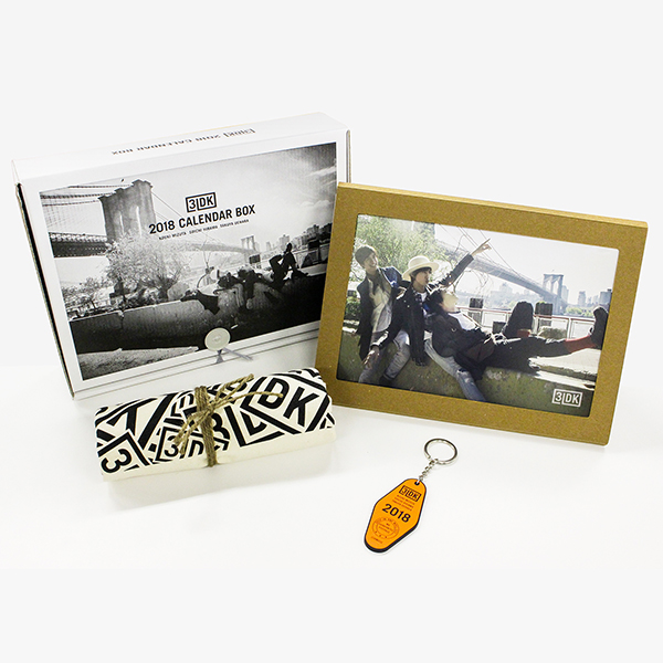 3LDK(植原卓也・平間壮一・水田航生) 2018 CALENDAR BOX（特典なし