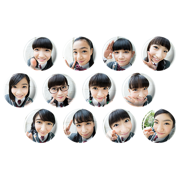 デカッ！ドアスコープ 缶バッジ（全12種） | さくら学院 | A!SMART