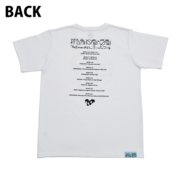 Tシャツ／ホワイト | Perfume | A!SMART