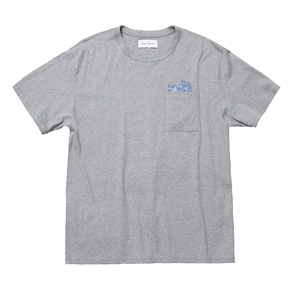 POCKET CHIEF T-SHIRT(DRY COMFORT)/GRAY | Perfume | A!SMART