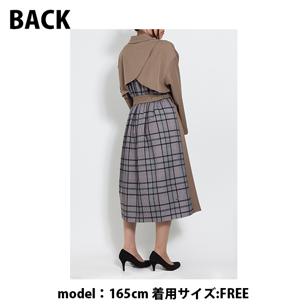 【新品】PerfumeCloset CHECKCOMBINATION OUTER CHECK COMBINATION OUTER | Perfume | A!SMART