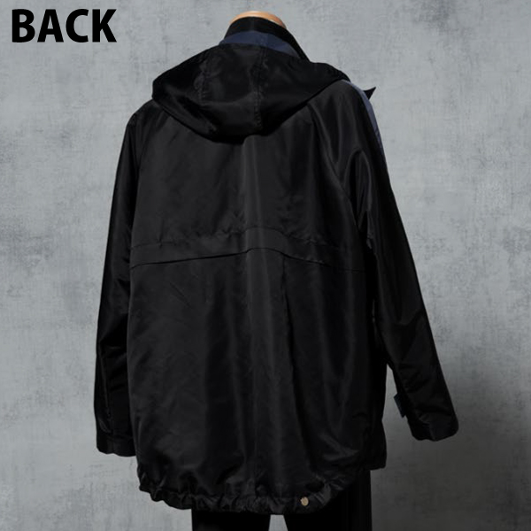 COLOR BLOCK NYLON JACKET(WATER-REPELLENT) | Perfume Closet | A!SMART