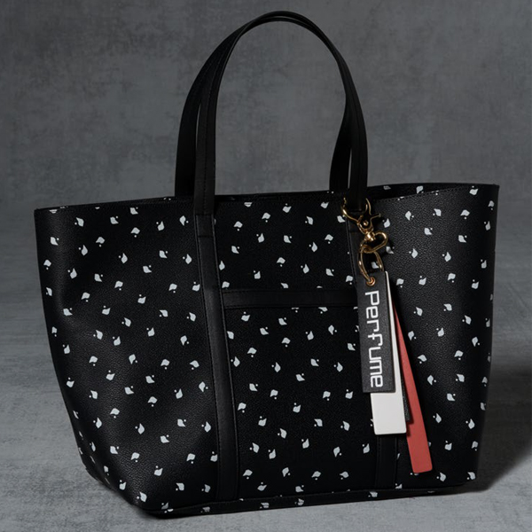 P-DOT TOTE BAG/Black | Perfume | A!SMART