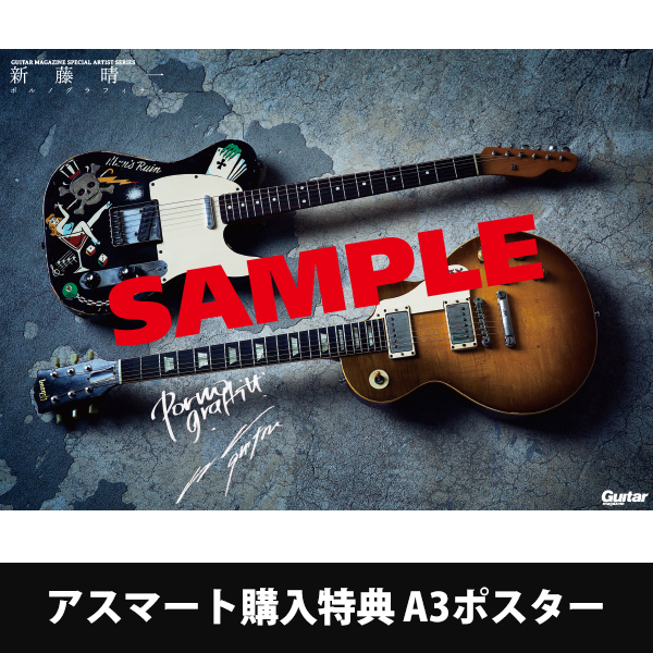 GUITAR MAGAZINE SPECIAL ARTIST SERIES『新藤晴一 ポルノグラフィティ