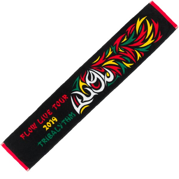Flow Back マフラータオル TRIBALYTHM マフラータオル | FLOW | A!SMART