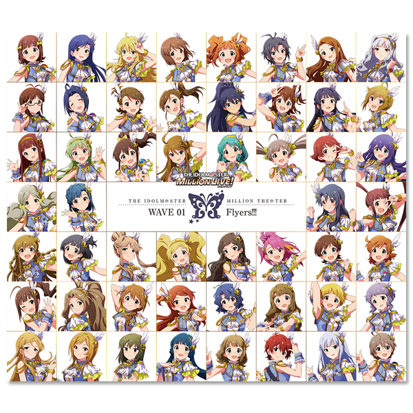 THE IDOLM@STER MILLION THE@TER WAVE 01 Flyers!!! | THE IDOLM@STER