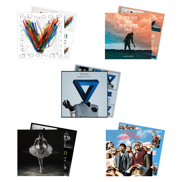 ポルノグラフィティ　ジャケットステッカーBOX ジャケットステッカーBOX<26th Single～50th Single