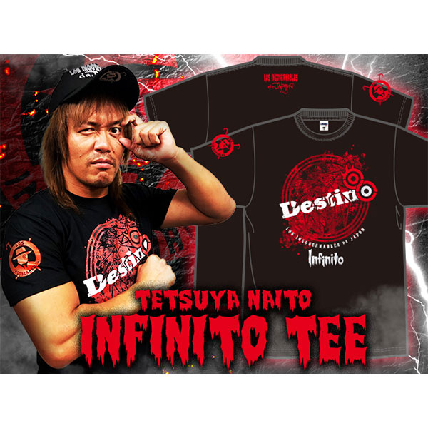 内藤哲也「INFINITO」Tシャツ | 新日本プロレスリング | A!SMART