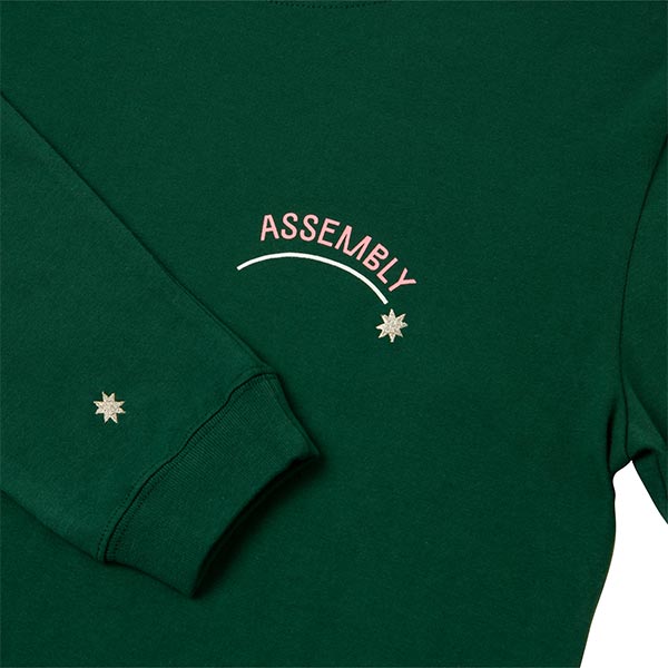 ASSEMBLY LONG SLEEVE SHIRT / GREEN | 星野 源 | A!SMART