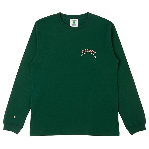 ASSEMBLY LONG SLEEVE SHIRT / GREEN | 星野 源 | A!SMART