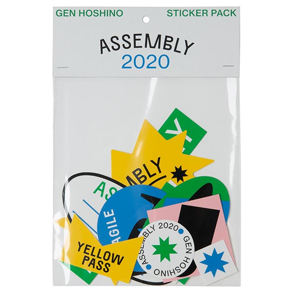 ASSEMBLY STICKER PACK | 星野 源 | A!SMART