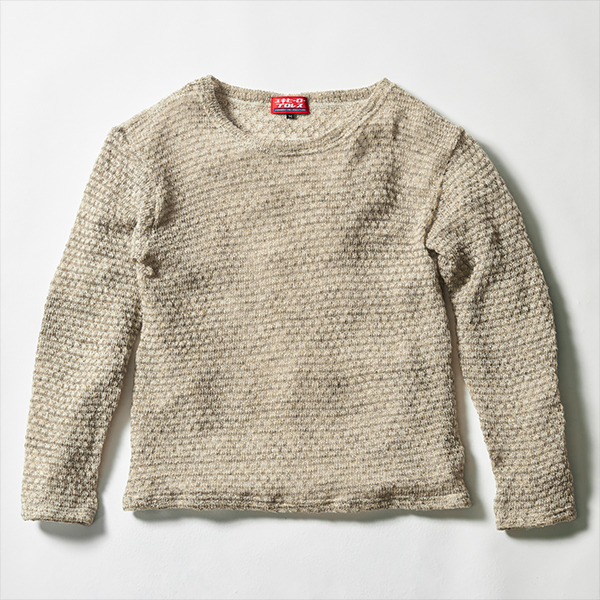 有刺鉄線ニット(ベージュ)