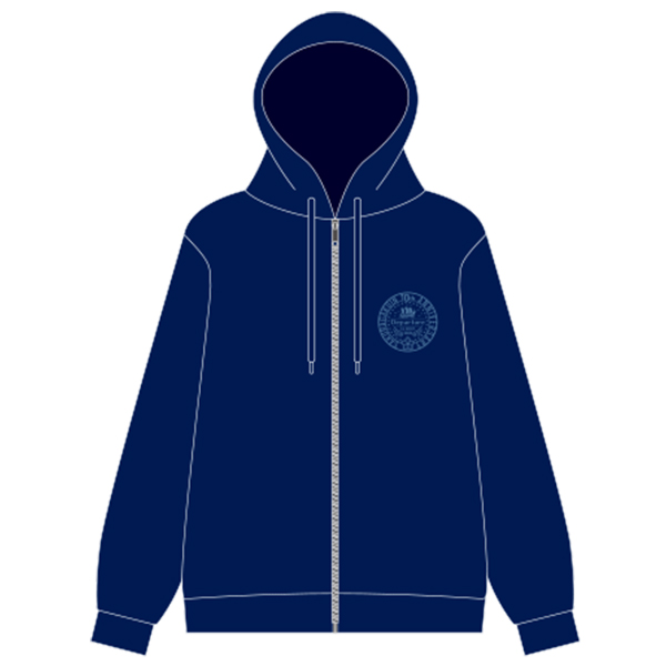 BLUE SAKURA ブラックパーカー サイズ1 CROSS & STITCH 【NEW】パーカー 無地 パーカ 大きいサイズ 暖かい 裏