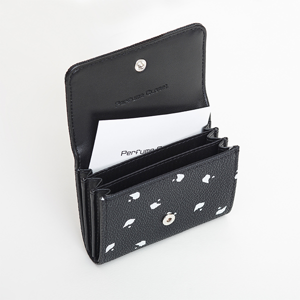P-DOT CARD HOLDER/BLACK | Perfume Closet | A!SMART
