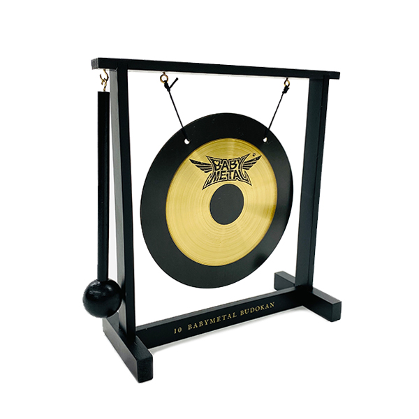 10 BABYMETAL BUDOKAN WORLD PREMIERE MINI GONG & STICKER PACK