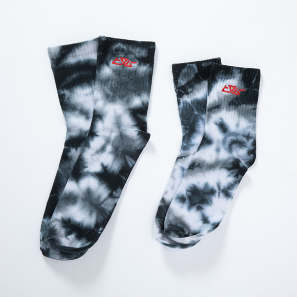 「ヒロムー」ミステリーソックス＜ホワイト×ブラック＞