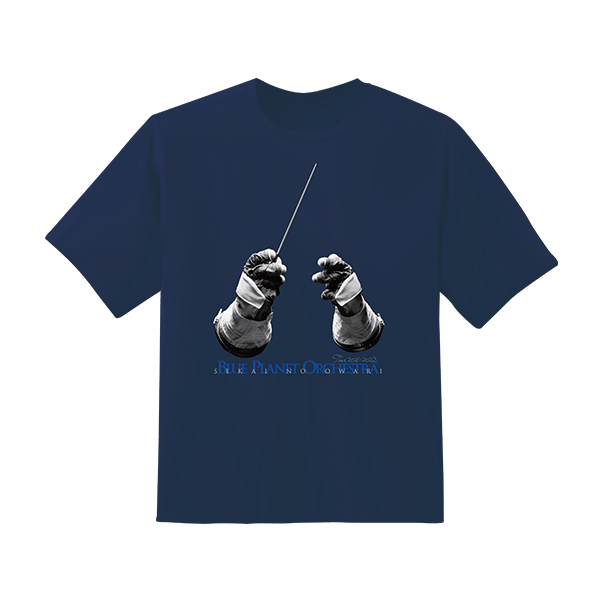 BLUE PLANET ORCHESTRA ツアーシャツ ネイビー