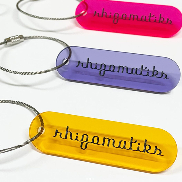 ライゾマティクス_マルティプレックス展オリジナルアクリルキーリング