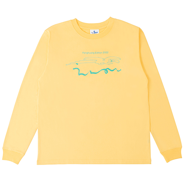 FENGHUANG LONG SLEEVE SHIRT / ORANGE