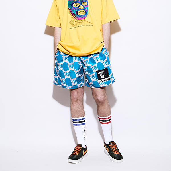 ロメロスペシャルMASK SHORTS/ブルー | ユキヒーロープロレス | A!SMART