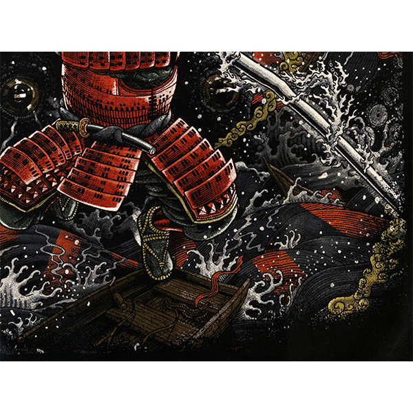 SUNBURST TOUR T-shirt A [BLK] | LOUDNESS | A!SMART