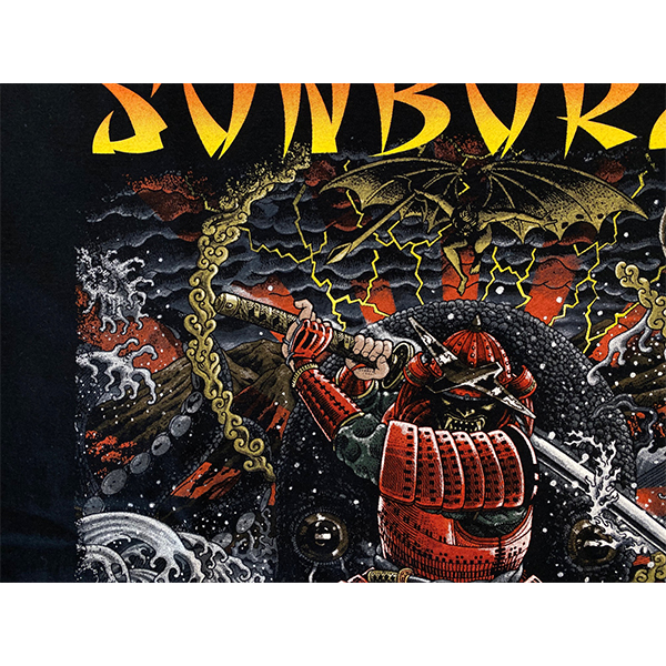 SUNBURST TOUR T-shirt A [BLK] | LOUDNESS | A!SMART
