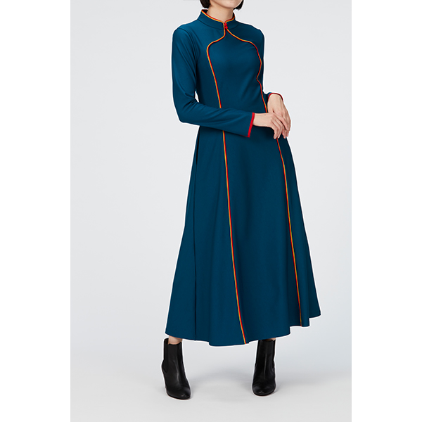 High Neck Long Dress (Jersey)/ Inspired by Cling Cling | Perfume