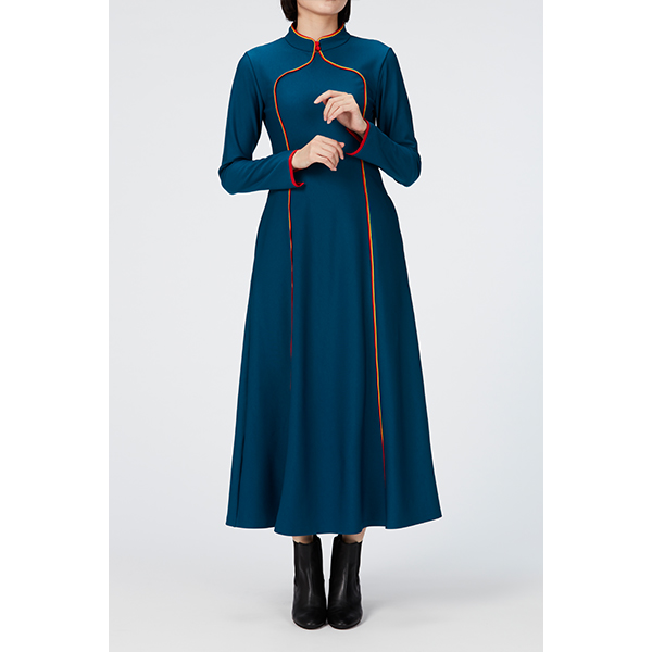 High Neck Long Dress (Jersey)/ Inspired by Cling Cling | Perfume