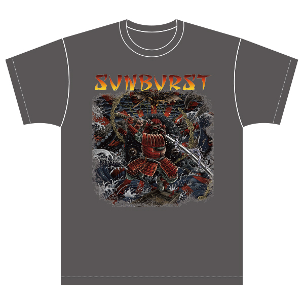 SUNBURST TOUR T-shirt A [Charcoal] | LOUDNESS | A!SMART