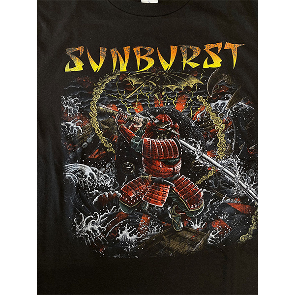 SUNBURST TOUR T-shirt A [Vintage Black] | LOUDNESS | A!SMART