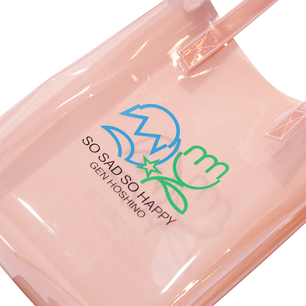 so sad so happy Beach Bag / Pink | 星野 源 | A!SMART