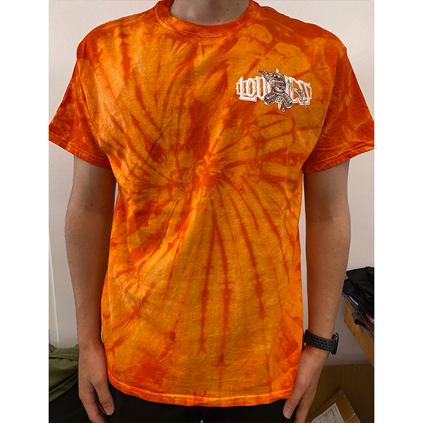 我武者羅タイダイTシャツ【オレンジ】 | LOUDNESS | A!SMART