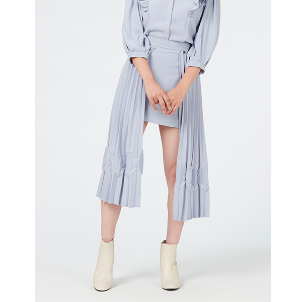 Side Pleats Skirt / Inspired by Future Pop | Perfume Closet | A!SMART 