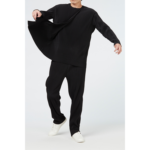 【新品】Perfume Closet SIDE PLEATS PULLOVER Layered Pleats Pullover / Khaki | Perfume Closet | A!SMART