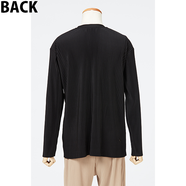 Layered Pleats Pullover / Black | Perfume Closet | A!SMART