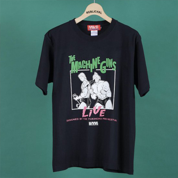 THE MACHINEGUNS T-shirt | ユキヒーロープロレス | A!SMART