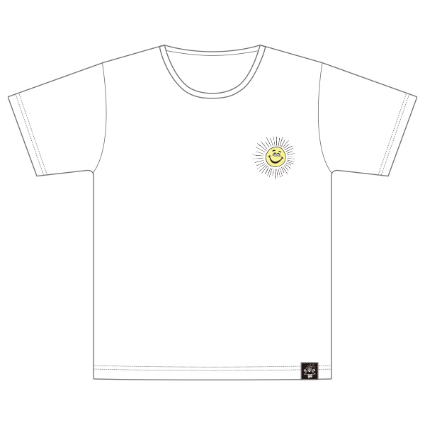 バックプリントTシャツ（ホワイト） | 茅ヶ崎FM | A!SMART