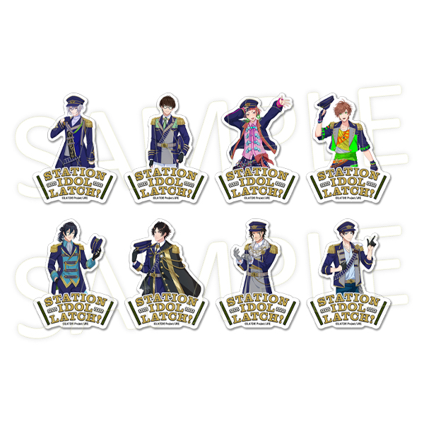 ステッカー（新シリーズ衣装） | STATION IDOL LATCH! | A!SMART
