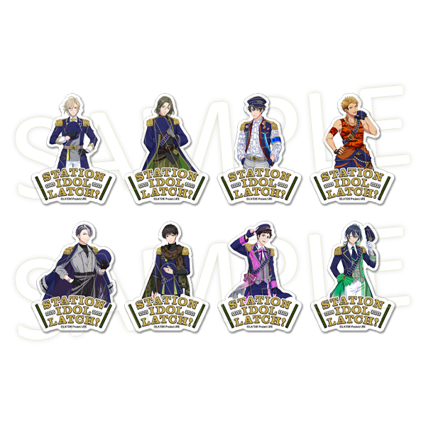 ステッカー（新シリーズ衣装） | STATION IDOL LATCH! | A!SMART