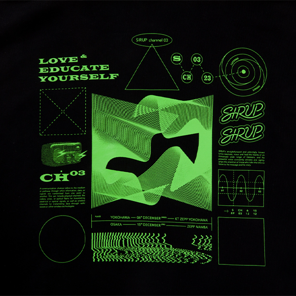 channel 03 ORIGINAL HOODIE | SIRUP | A!SMART
