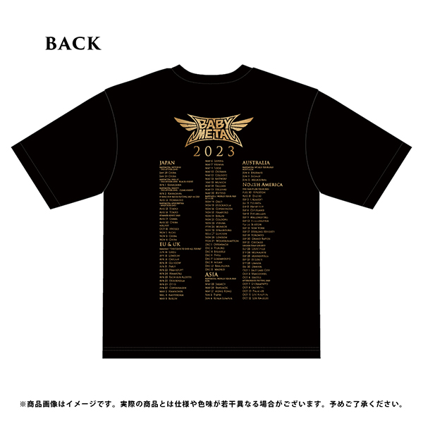 CHRONICLE OF LEGENDS 2023」TEE | BABYMETAL | A!SMART