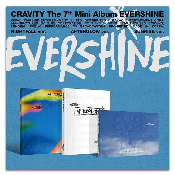 7th Mini Album「EVERSHINE」(STD)(ランダムバージョン)
