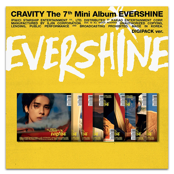 7th Mini Album「EVERSHINE」(DIGIPACK ver.)(ランダムバージョン)