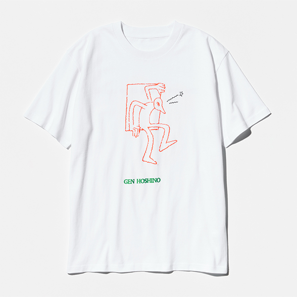 Outside T-Shirt / White | 星野 源 | A!SMART