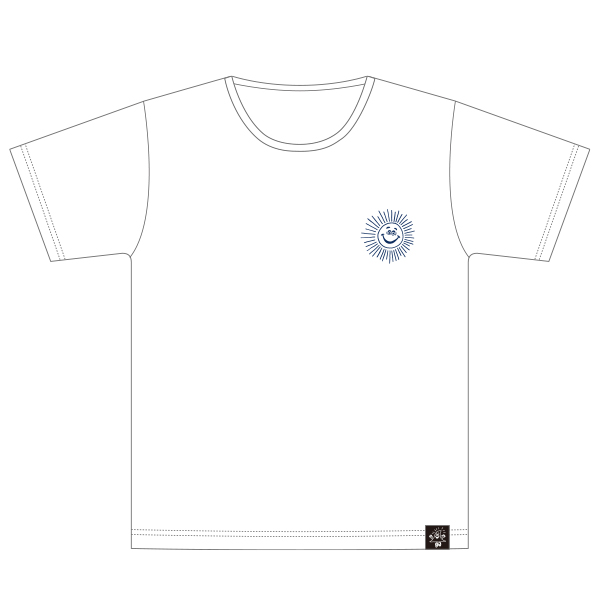 バックプリントTシャツ2024（ホワイト） | 茅ヶ崎FM | A!SMART