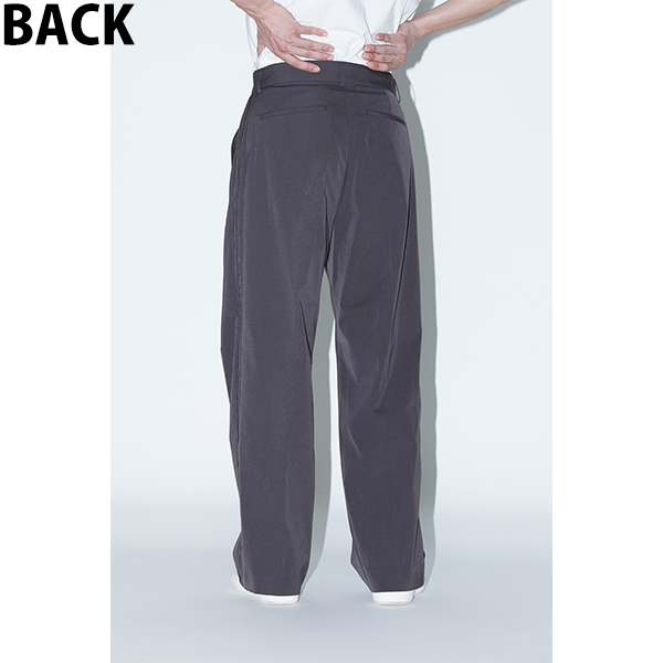 Perfume closet Moon パンツ Side Pleats Pants Inspired by Moon / Charcoal | Perfume Closet | A